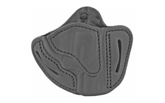 1791 Gunleather RVH1 Stealth Black Right-Hand J-Frame Revolver OWB Belt Slide Holster
