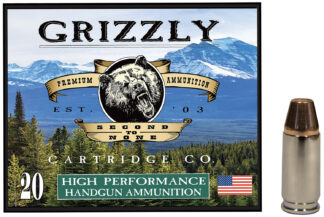 Grizzly Ammo GC9M+P2 9mm Luger +P 147gr FMJ Flat Point (20 Rounds)