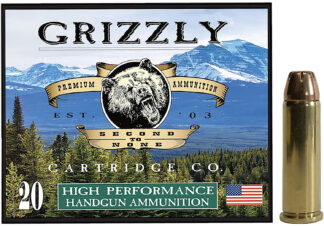 Grizzly Ammo GC38SP3 .38 Special 148 Grain JHP 20 Rounds