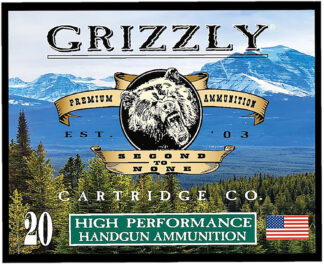 Grizzly Ammo GC38SP9 .38 Special 148 Gr FMJ Flat Point 20 Rounds