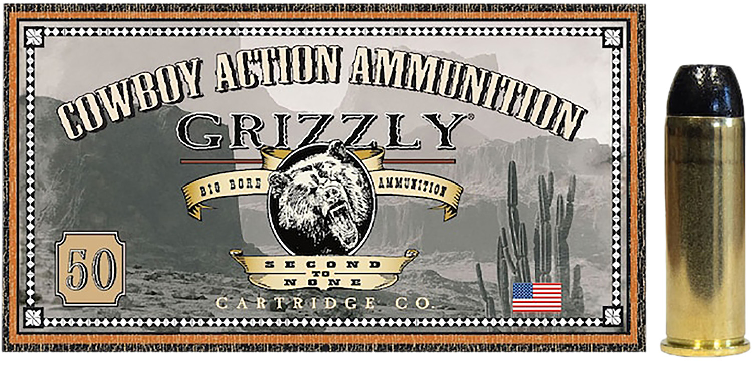 Grizzly Ammo GC44M2 .44 Magnum 200 Gr RNFP, 50 Rounds