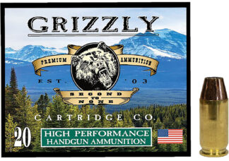 Grizzly Ammo GC45A2 .45 ACP 230-Grain JHP 20 Rounds Per Box