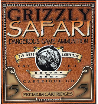 Grizzly Ammo GC416RG5 416 Rigby 400 gr Solid Brass, 5 Rounds