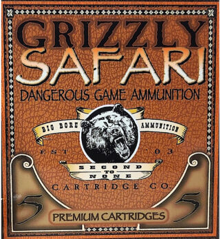 Grizzly Ammo GC416REM5 .416 Remington Mag 400 Grain Solid Brass 5 Rounds Per Box