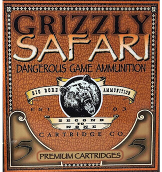 Grizzly Ammo GC47NE1 470 Nitro Express 500 gr Triple Shock X