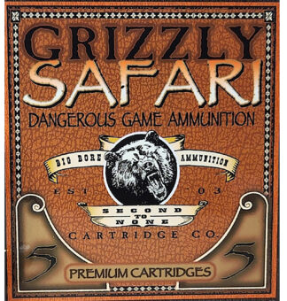 Grizzly Ammo GC47NE2 470 Nitro Express 500 gr Solid Brass 5 Rounds Per Box