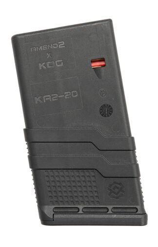 Amend2 SCARMOD3BLK20 20rd 7.62x51 Fits AR-15 Black Polymer
