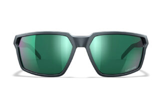 Wiley X AC6SRA07 Sierra M/L Green Mirror Lens Polycarbonate Matte Graphite Frame