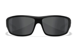 Wiley X WX Omega ACOME08 High-Wrap Eye Protection, M/L Gray Polycarbonate Lens, Matte Black Frame