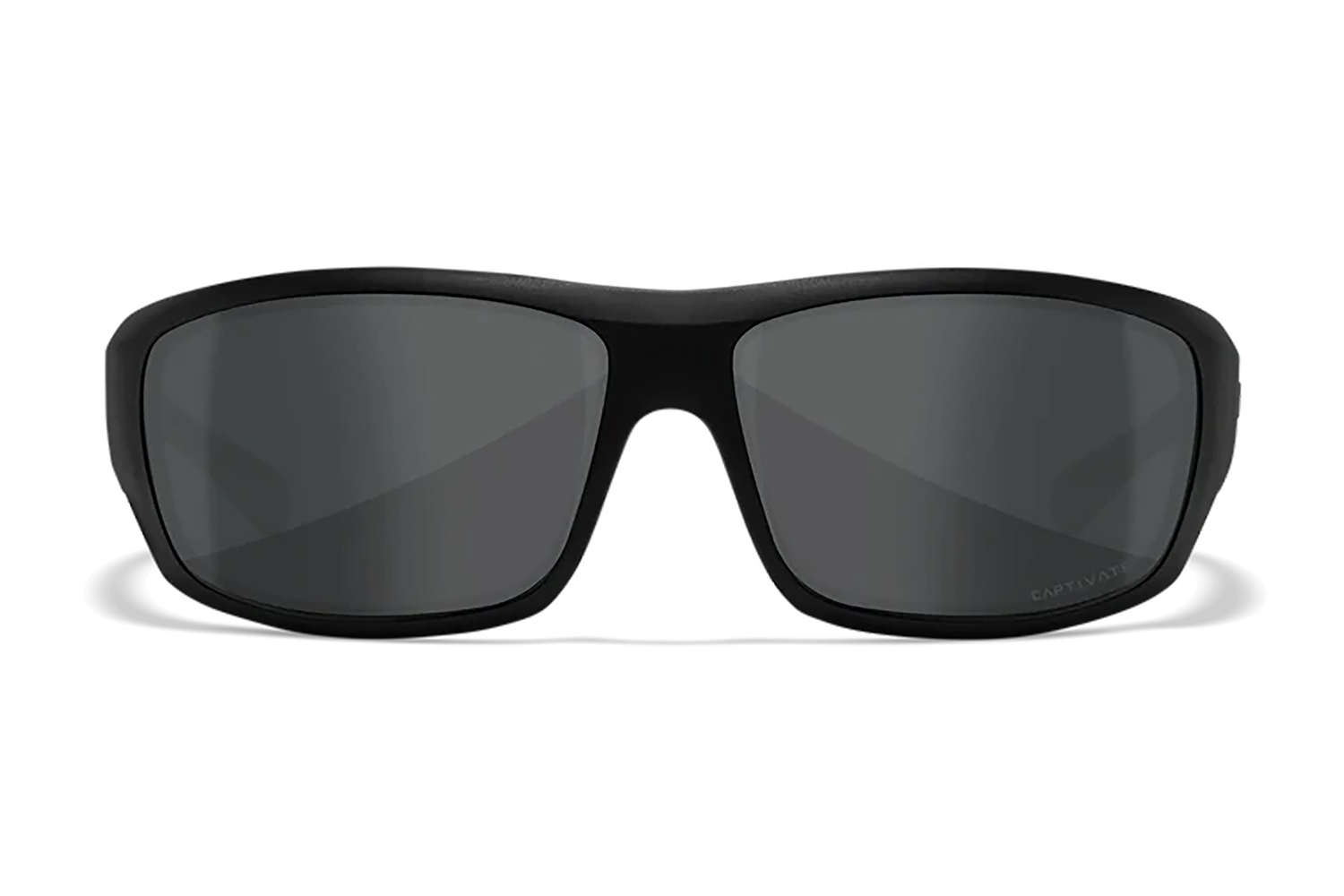 Wiley X WX Omega ACOME08 High-Wrap Eye Protection, M/L Gray Polycarbonate Lens, Matte Black Frame