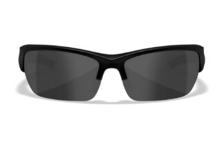 Wiley X WX VALOR Safety Glasses, Polycarbonate Smoke Gray Lens, Matte Black Frame