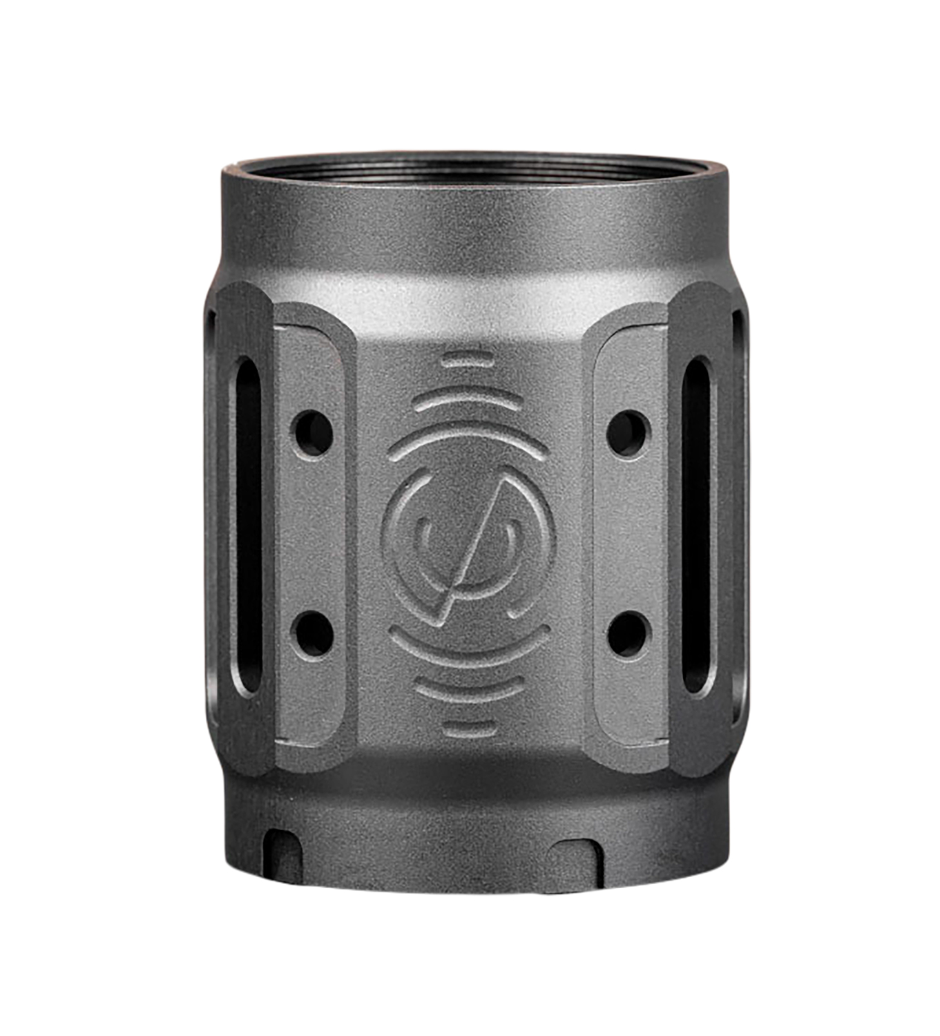 SilencerCo Bravo MAAD Brake 2.0 Black Anodized Aluminum 2.11" OAL