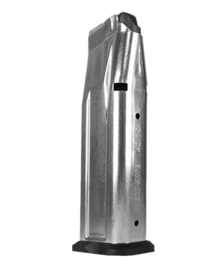 European American Armory Witness 10mm 15-Round Silver Stainless Steel Magazine