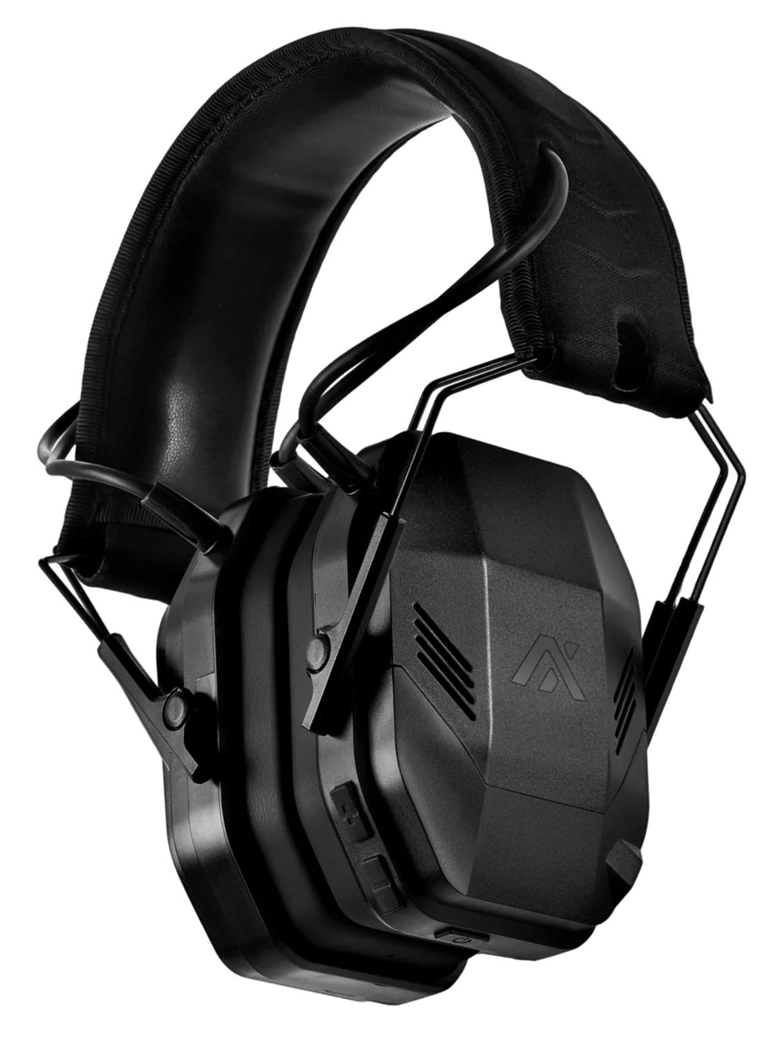 AXIL MX Electronic Electronic Earmuffs, Over-the-Head, 30 dB, Black
