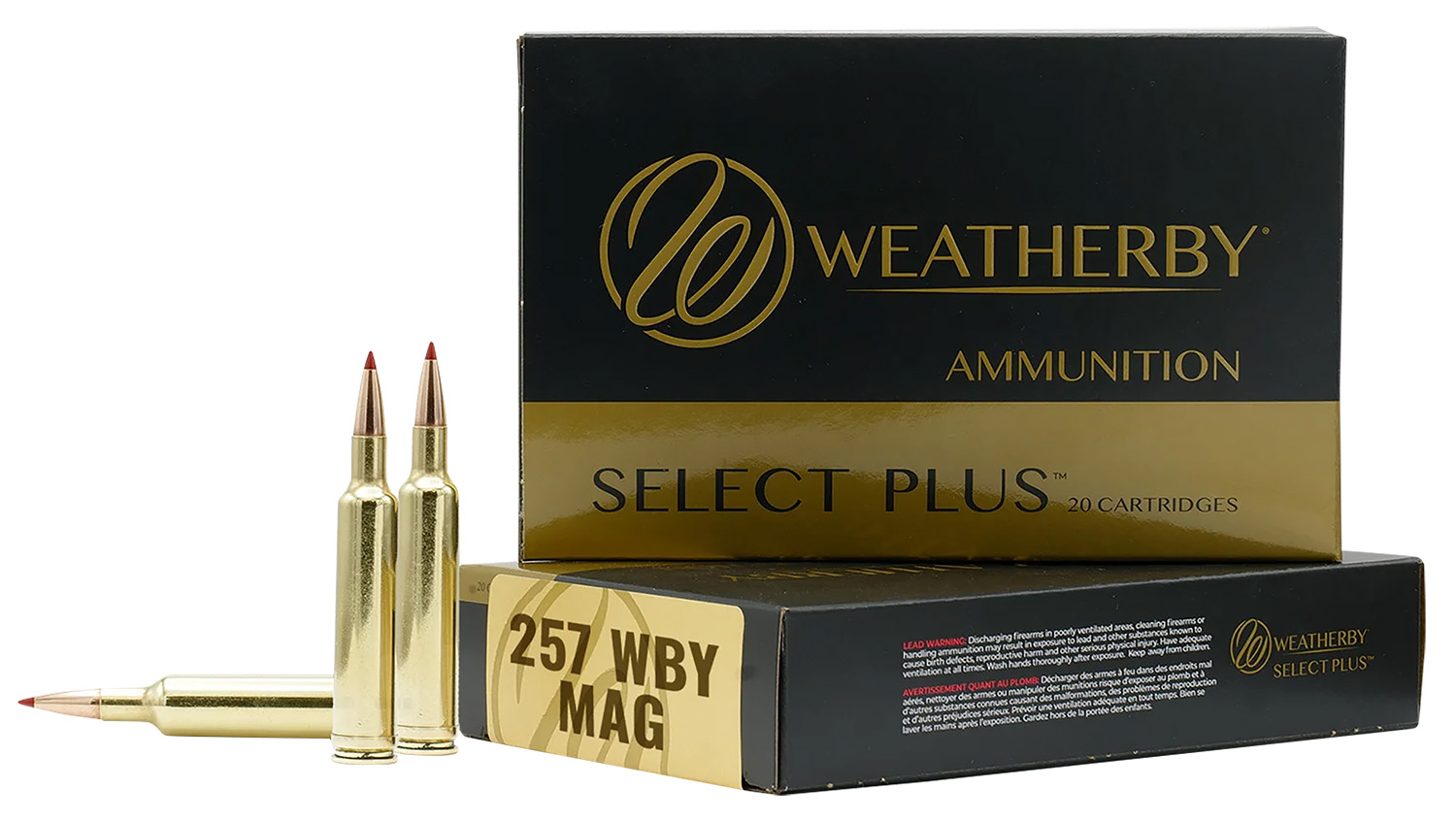 Weatherby Select Plus .257 Weatherby Magnum 100 gr Swift Scirocco 20 Rounds