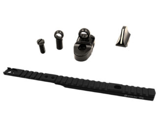 XS Sights Lever Rail and Ghost Ring Sight Set for Henry 45-70 Lever Action, Picatinny