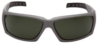 Pyramex OverWatch VGSUG722T Anti-Fog Shooting Safety Glasses, Black Lens, Gray Frame
