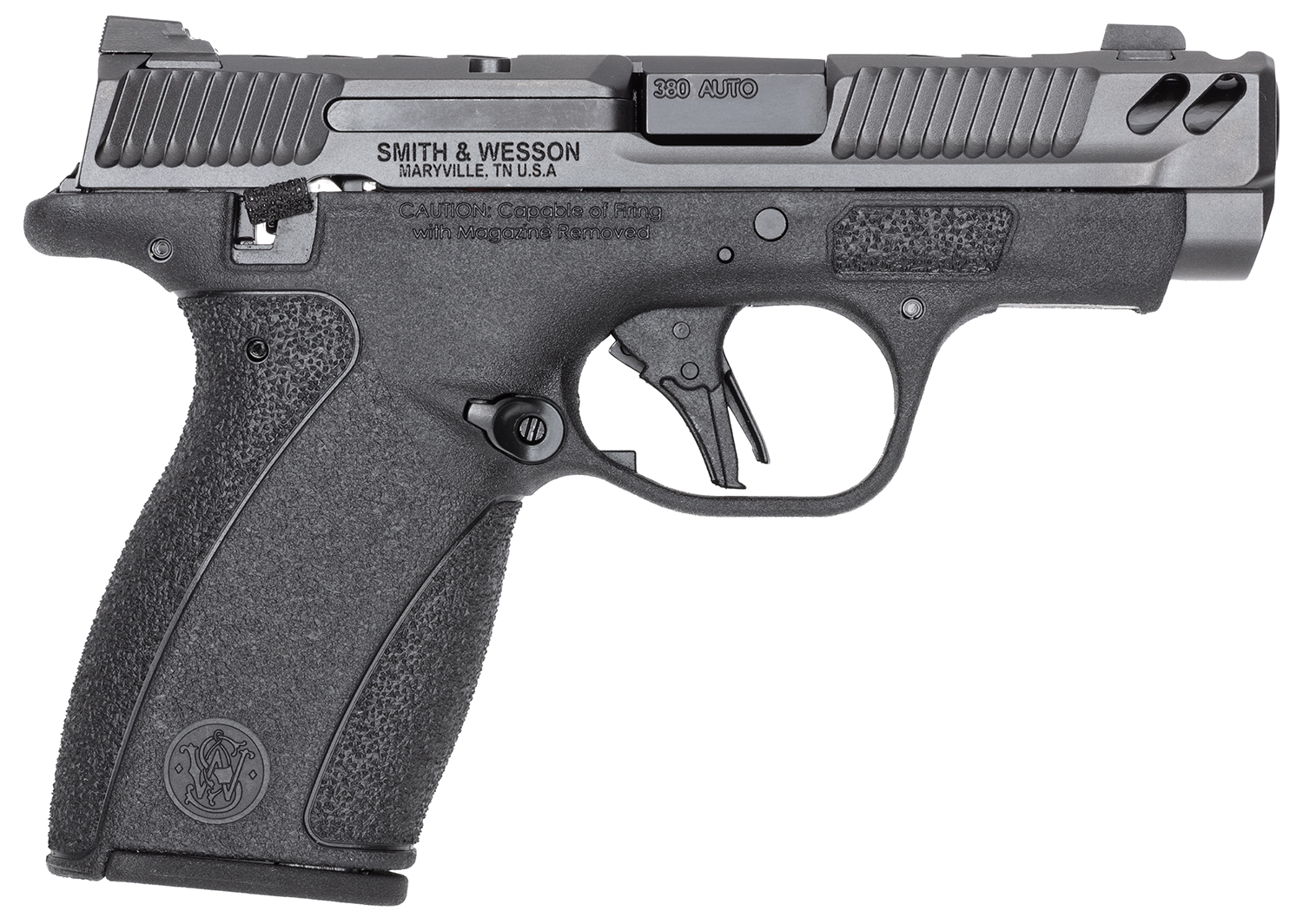 Smith & Wesson M&P Bodyguard 2.0 .380 ACP Striker-Fired Compact Pistol (3.1 in) Gray/Black