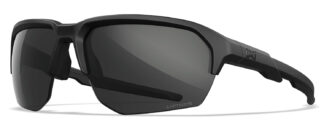 Wiley X Jakl M/L Sunglasses, Interchangeable Lenses, Gray Lens, Matte Black Frame