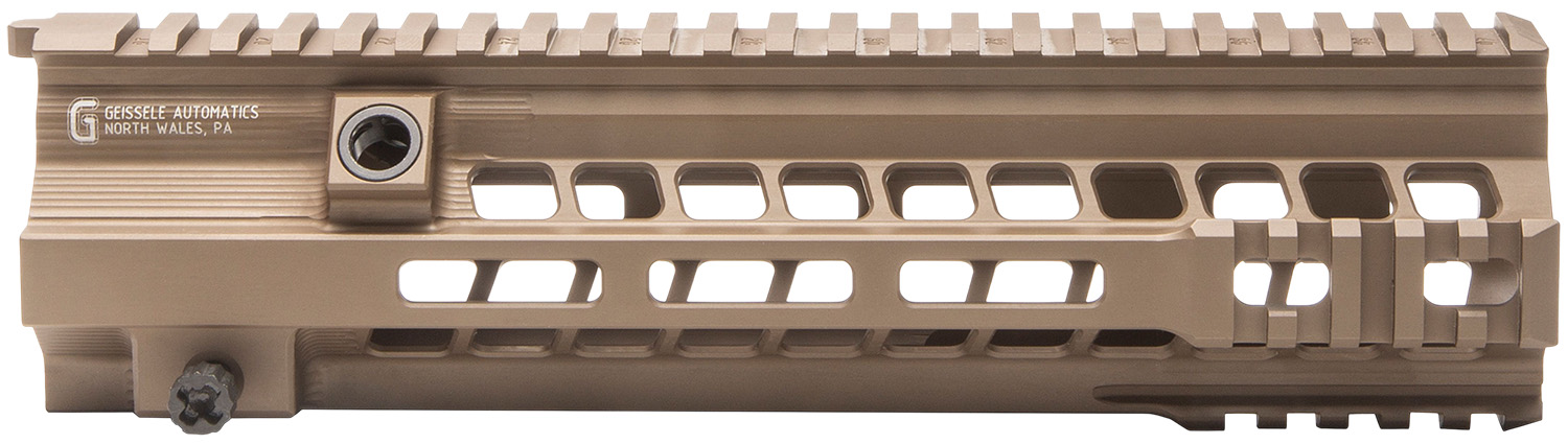 Geissele Super Modular Rail MK15 M-LOK for HK416/MR556, 10.5 in, Black 6061-T6 Aluminum