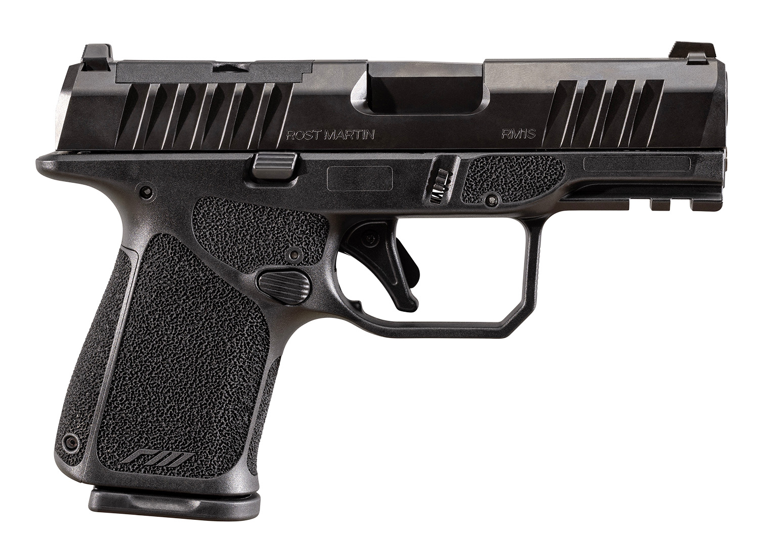 Rost Martin RM1S 9mm Semi-Auto 3.6 in Barrel, 10 Rounds Black