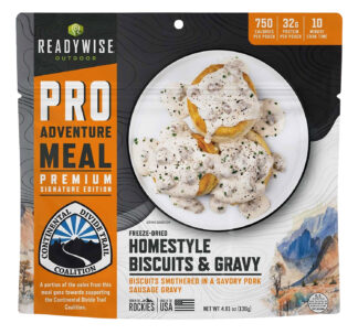 Wise Foods Pro Meal Biscuits and Gravy 2 Servings