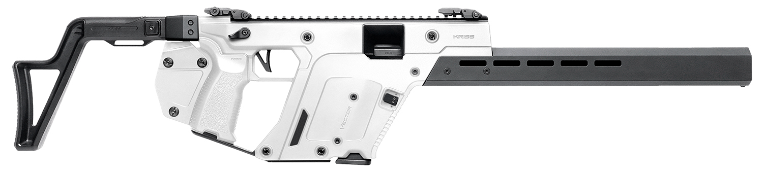KRISS TDI Vector CRB Gen 3 Semi-Auto .45 ACP 16 in 10+1 Alpine White