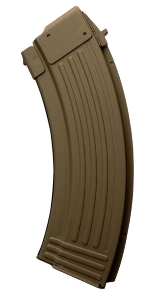 Global Ordnance AK-47 30rd 7.62 x 39mm FDE Steel Magazine