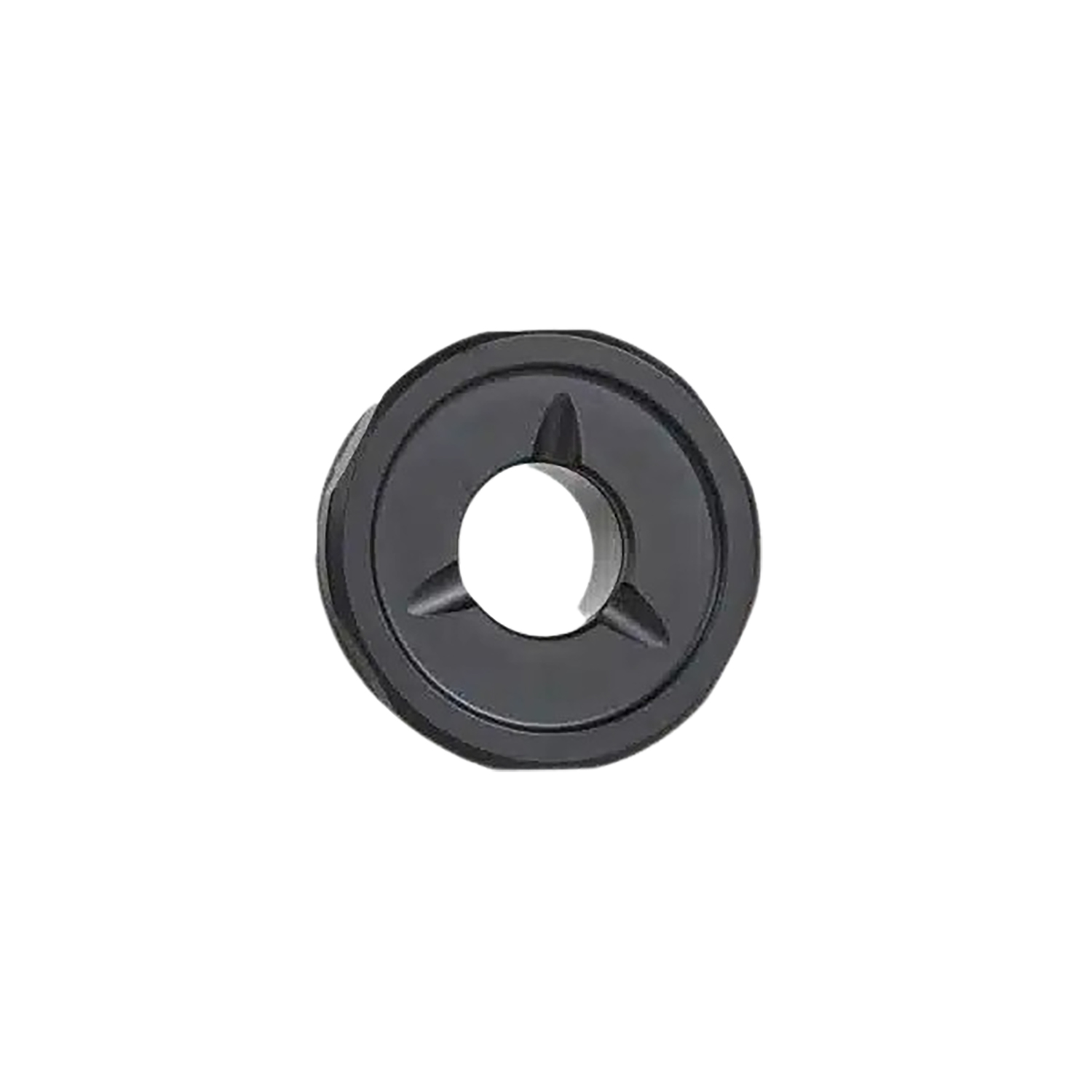 JK Armament 195 Choke End Cap for 12 Gauge, Improved Cylinder, Black Hard-Anodized
