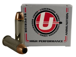 Underwood Ammo 325 XTP .44 Magnum 180gr JHP Nickel-Plated Brass 20 Rounds