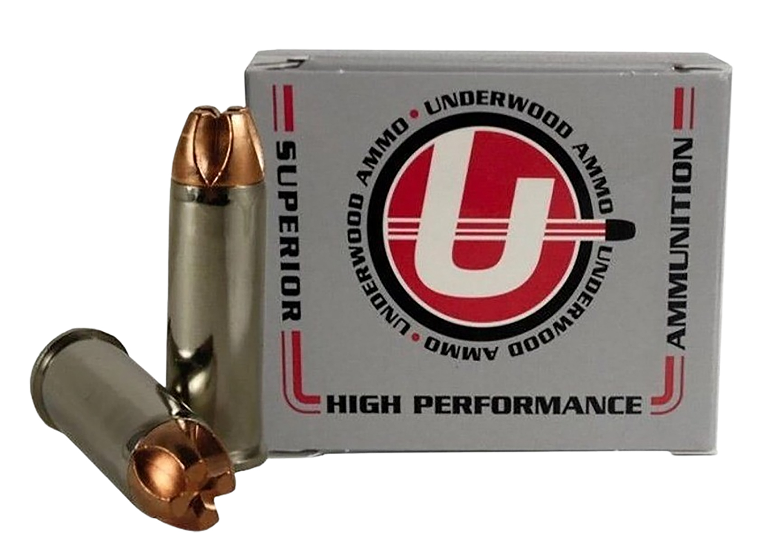 Underwood Ammo 841 .44 Magnum 220 gr Solid Copper Xtreme Penetrator, 20 Rounds