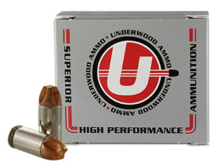 Underwood Ammo 844 Xtreme Defender .45 ACP +P 135 gr Solid Monolithic 20 rd