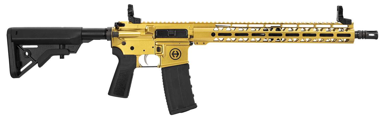 Hi Point Firearms HP-15 5.56 NATO Semi-Auto 16 in Barrel Gold Aluminum Receiver