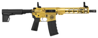 Hi-Point HP15P-556GOLD HP-15P Semi-Auto Pistol 5.56 NATO, 10.5 in, 30+1, Gold Aluminum