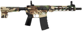 Hi Point Firearms HP-15 Pistol .300 AAC Blackout 10.5 in Threaded Barrel M81 Woodland Camo