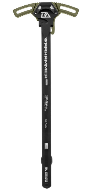 BREEK Warhammer Mod2 AR-10/LR-308 Ambidextrous Charging Handle, OD Green