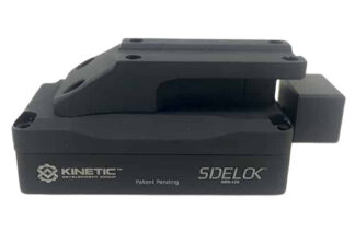 Kinetic Development Group SID5-220 Sidelok Trijicon MRO Mount, Black Aluminum