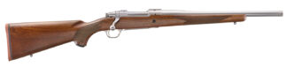 Ruger Hawkeye Hunter .243 Winchester Bolt Action 16.6 in Threaded Barrel 4+1 Satin Stainless/Walnut