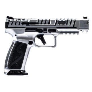 Canik SFx Rival-S 9mm Striker-Fired Semi-Auto Pistol 5 in Chrome