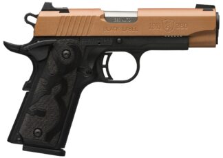 Browning 1911-380 Single-Action .380 ACP 3.6 in Compact 8+1 Copper Serrated Slide