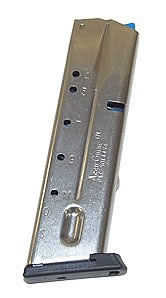 Smith & Wesson M&P .40 S&W/.357 SIG 10-Round Replacement Magazine, Blued Steel