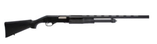 Savage Stevens 320 Pump-Action 12 Gauge Shotgun, 28 in Barrel, 5+1 Rounds, Black/Synthetic