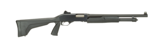 Savage 320 Security Pump-Action Shotgun, 12 Gauge, 18.5 in Barrel, Matte Blued Finish