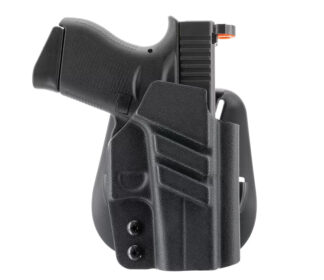 1791 Gunleather Tactical Kydex OWB Paddle Holster for Glock 43/43X, Black, RH