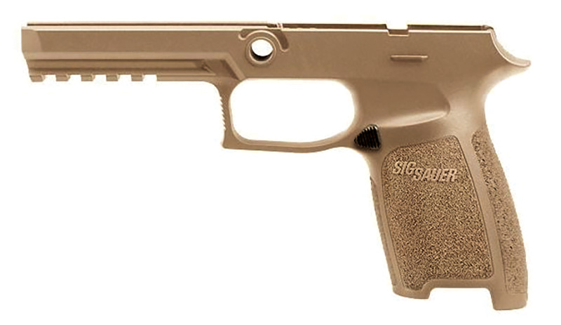 Sig Sauer P320 Full-Size Grip Module Medium Coyote Tan, for 9/40/357