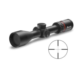 Burris Fullfield 3-12x42mm Plex Rifle Scope, Matte Black, 1 in Tube