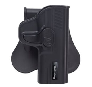 Bulldog Cases Rapid Release Paddle Holster for Ruger LCP & Kel-Tec P-3AT (Polymer, Black)