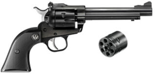 Ruger Single-Six Convertible 22 LR/22 WMR, 5.5 in, Blued, 6-Round