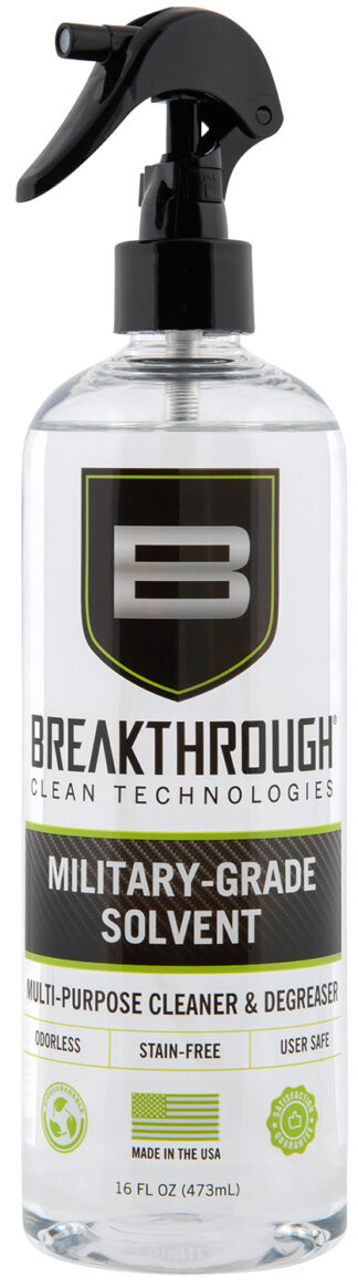 Breakthrough Clean Technologies Military-Grade Solvent Cleaner, 16 oz Trigger Spray