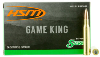 HSM .270 Winchester 130 gr GameKing SBT 20 Rounds